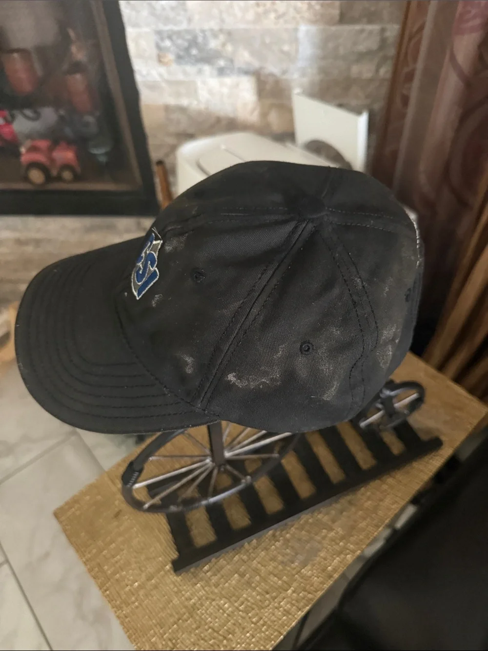 CSI Embroidered Black Baseball Cap
